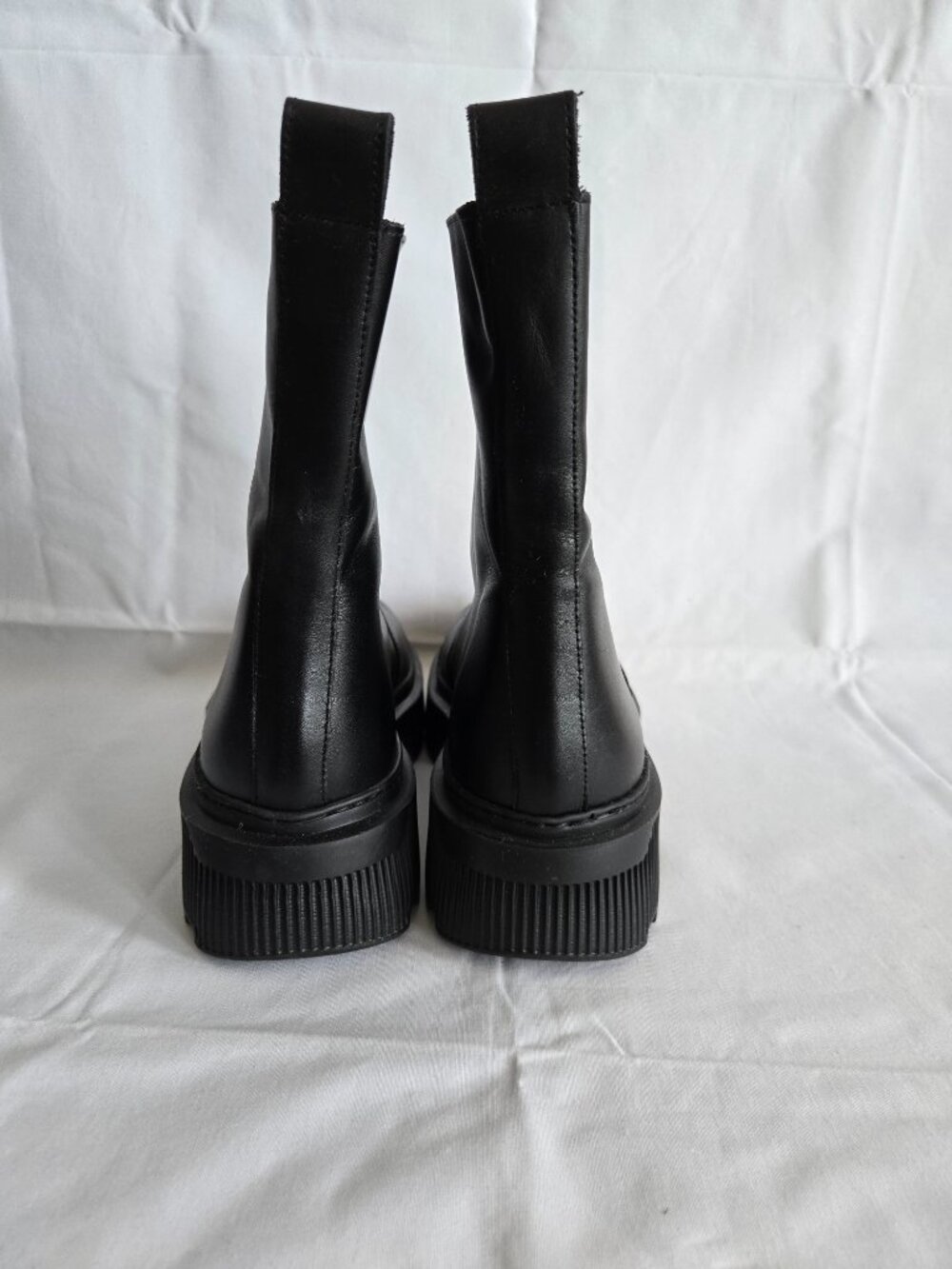 L'Intervalle Front-Zip Platform Lug Sole Boots | Size 10 - Picture 4 of 8